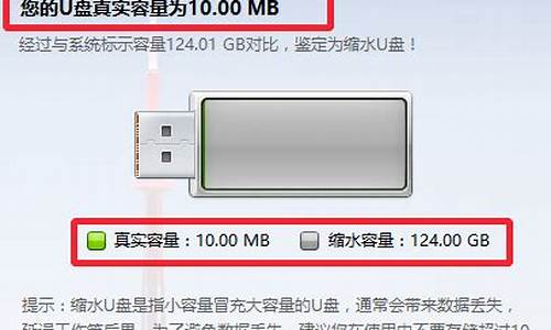 缩水u盘如何还原_缩水u盘如何还原系统